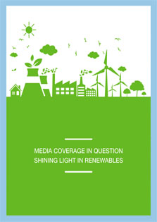 This study looks at the media's coverage of renewable energy and aims to understand how its significance is regarded in the mainstream newsrooms in order to ensure that the media plays an effective role in promoting a green transition. To get a comprehensive assessment of news coverage on renewable energy compared to the broader issues of climate change, environment, and non-renewable energy, it analysed 496 news pieces published over three years from 2020 to 2022 in ten leading media outlets. Out of the items analyzed, it was discovered that just 4% of the coverage focused on renewable energy, with 75% of the coverage coming from newspapers. To improve the caliber of the issue's coverage, it suggests creating a pool of journalists with pertinent experience and engaging news managers.