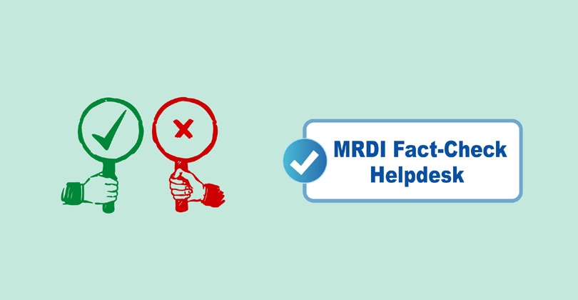 MRDI Fact-Check Helpdesk